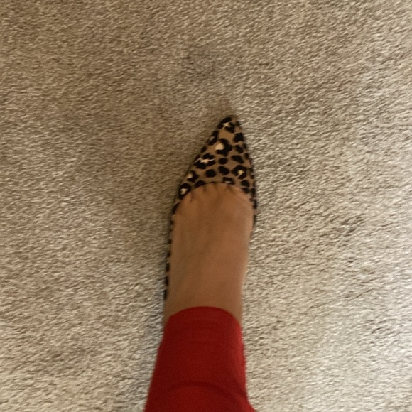 Jimmy Choo Romy 85 Satin Leopard Shoe - Picture 9 of 11